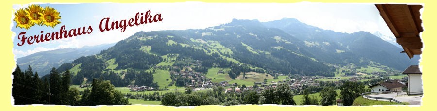 Ferienhaus Angelika - Mayrhofen - Hippach im Zillertal - Unser Haus befindet sich auf einer sonnigen, aussichtigen Anhhe, in einem idealen Wander- und Skigebiet